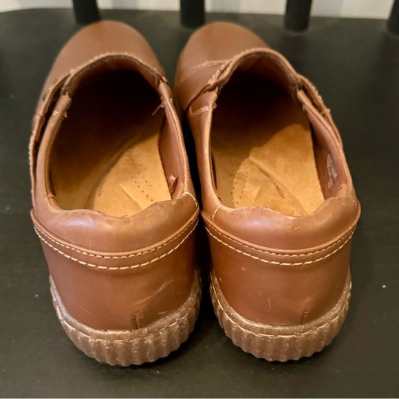 Clarks Collection Caroline Pearl Women's Brown Leather Slip-On Loafer NWT Size 9 - Picture 5 of 7